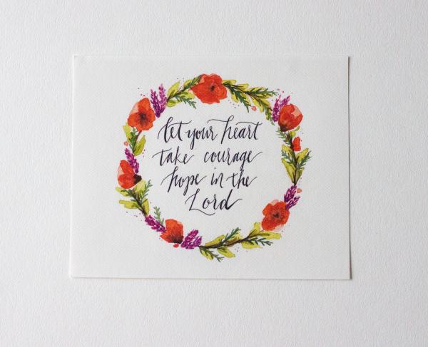 Let Your Heart Take Courage