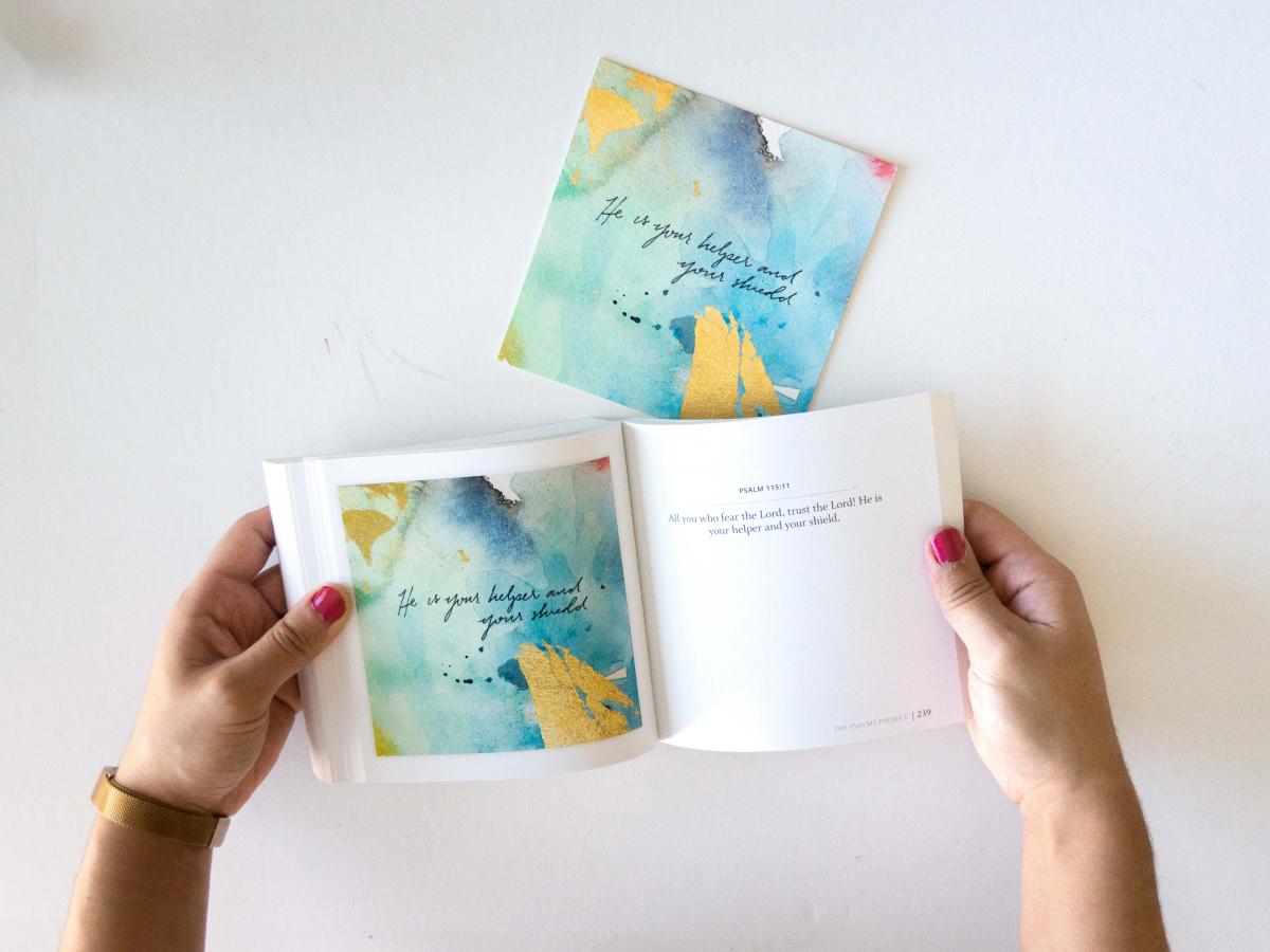 Psalms Project Book picture