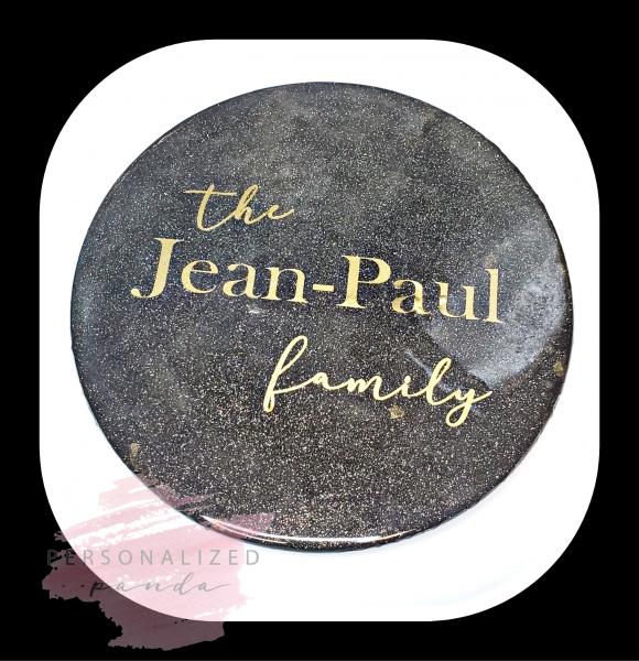 Custom Family Name Lazy Susan