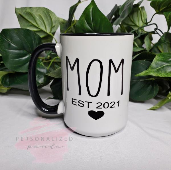 Mom Established Year Mug