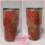 Mermaid Scale 30 oz Glitter Tumbler