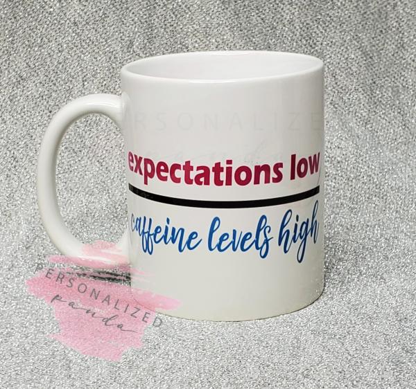 Low Expectations Mug