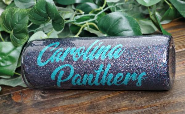 Carolina 20 oz Skinny Glitter Tumbler picture