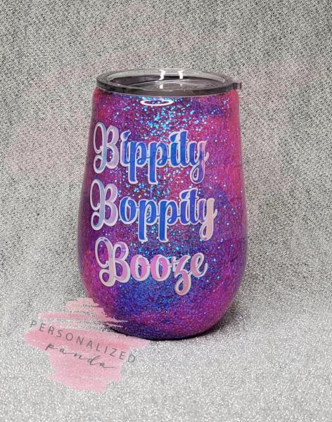 Bippity Boppity Booze Wine Tumbler picture