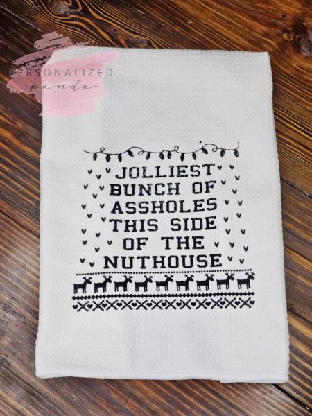Bunch of Jolly Christmas Kitchen Towel