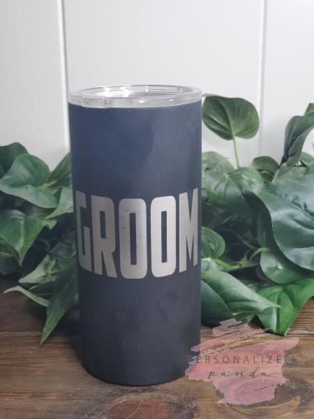 Groom 30 oz Matte Tumbler picture