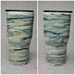 Blue/Green Color Change 30 oz Swirl Tumbler