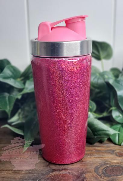 Holographic Pink Glitter Shaker picture