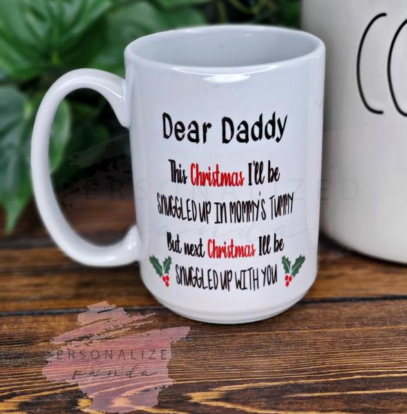 Dear Daddy Holiday Mug picture