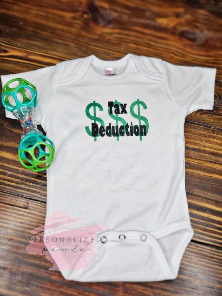 Tax Deduction Onesie picture