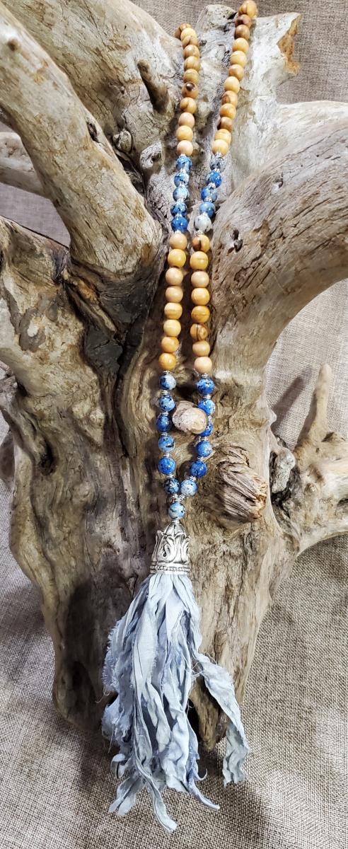 Sari Silk Tassel Necklaces picture