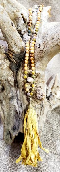 Sari Silk Tassel Necklaces picture