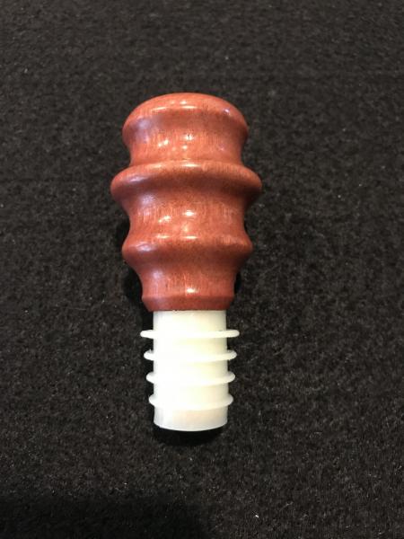 Tiered Wood Wine Bottle Stopper picture