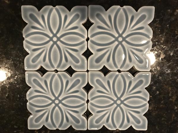 Blue Pattern Coaster Set picture