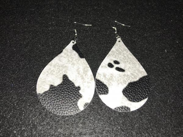 Cow Print Earrings picture