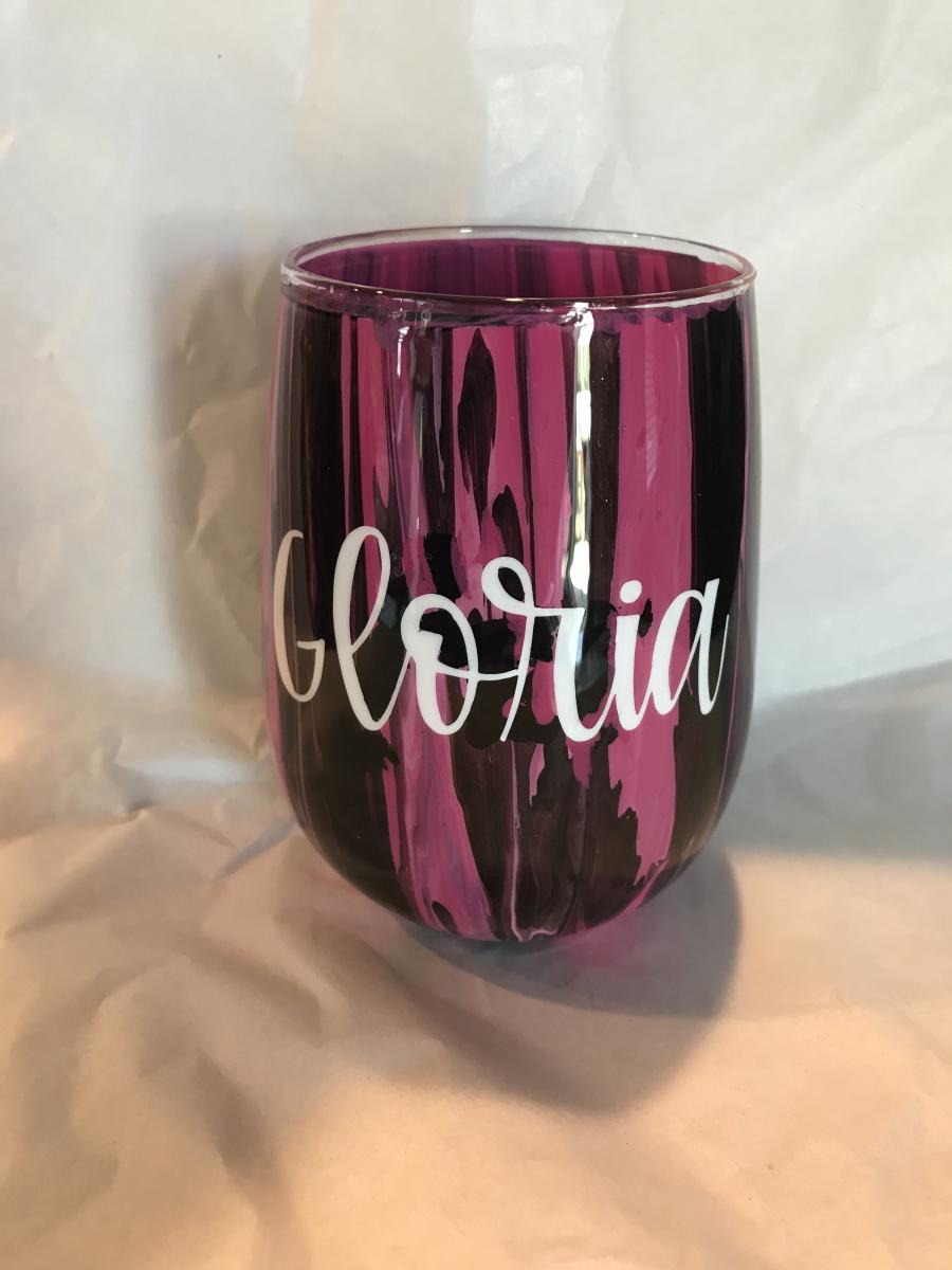 Dirty Pour Stemless Wine Glass picture