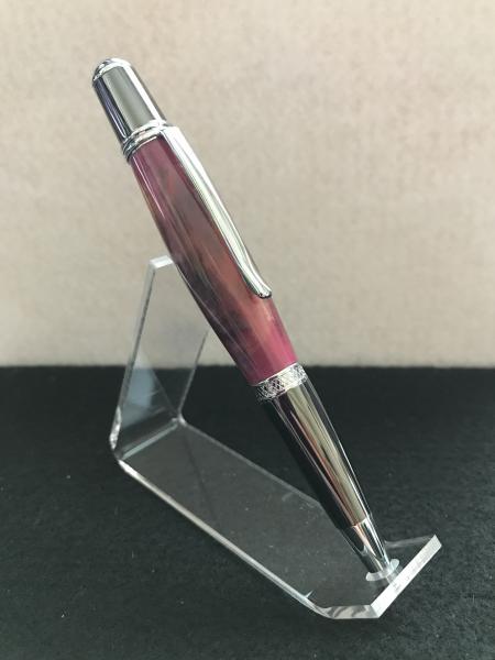 Red Translucent Acrylic Pen picture