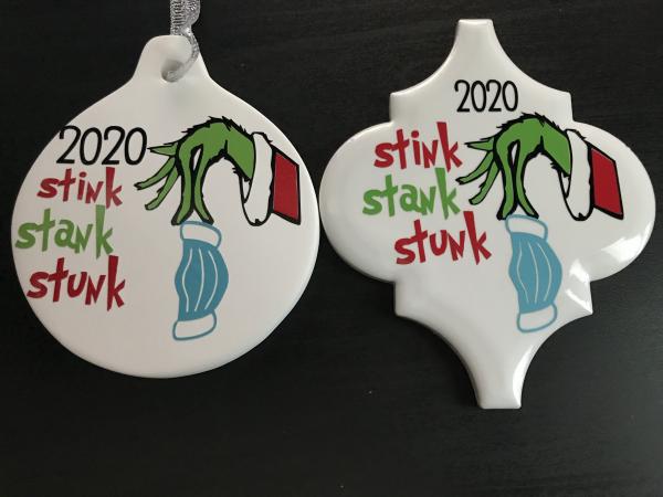 2020 Grinch Ornament picture