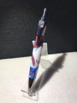 Red, White & Blue Swirl USA Pen