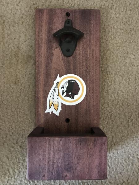 Redskins Beer Bottle Opener picture