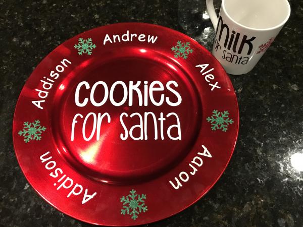 Cookies & Milk For Santa Set picture