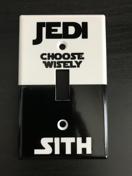 Jedi/Sith Light Switch Cover
