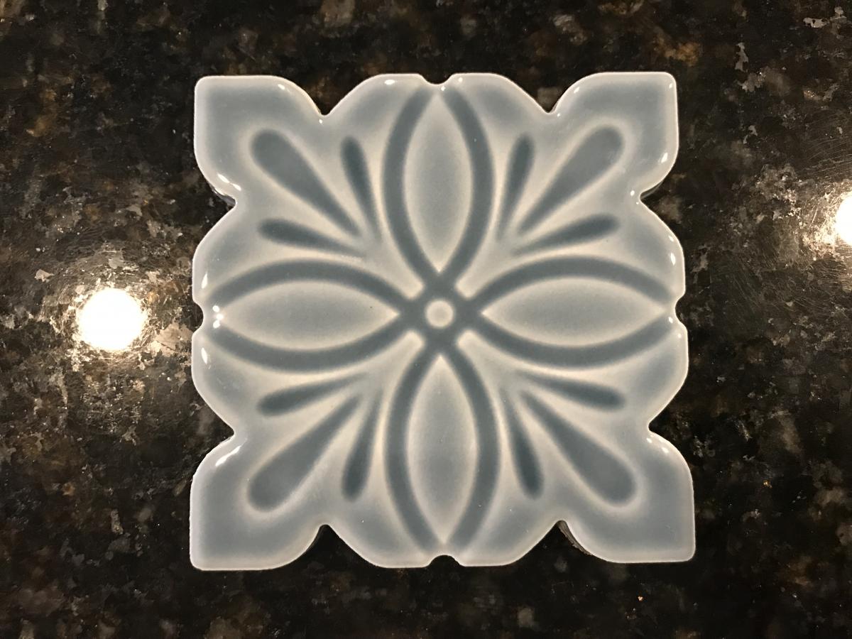 Blue Pattern Coaster Set picture