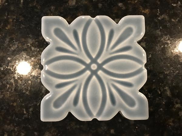 Blue Pattern Coaster Set picture