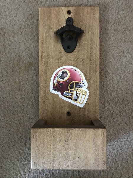 Washington Redskins Helmet Beer Bottle Opener picture