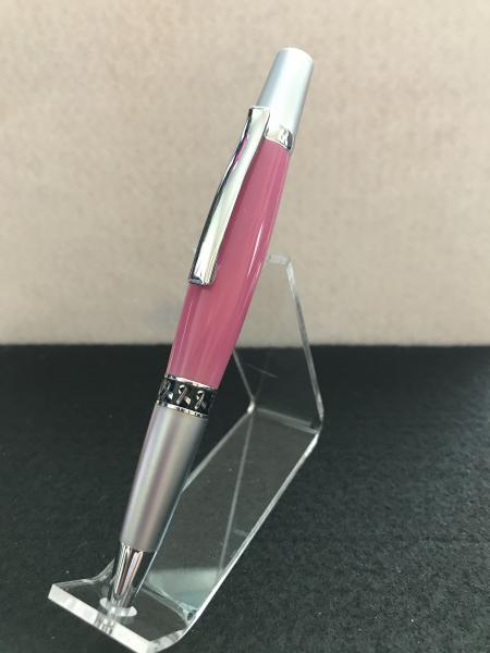 Beast Cancer with Ribbon Band Pen