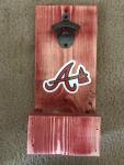 Atlanta Braves Red Beer Bottle Opener