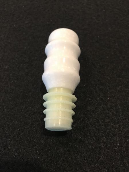 White Acrylic Wine Bottle Stopper picture