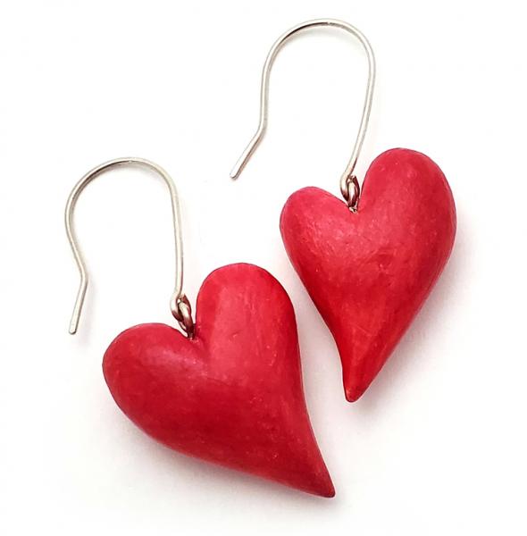 RED HEART EARRINGS