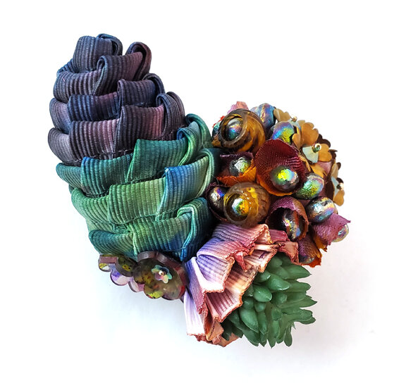 Prickly Pear brooch