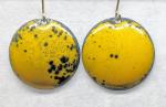 Enameled Dome Earrings