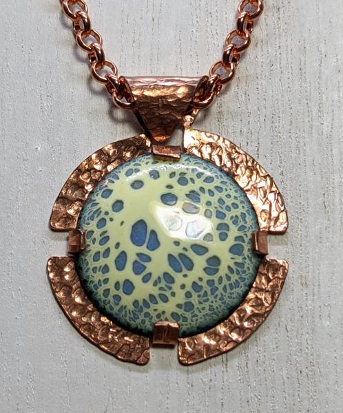 Crackle Enamel Necklace picture