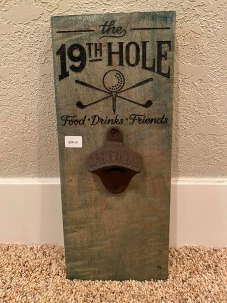 Wall Opener - 19th Hole Golf