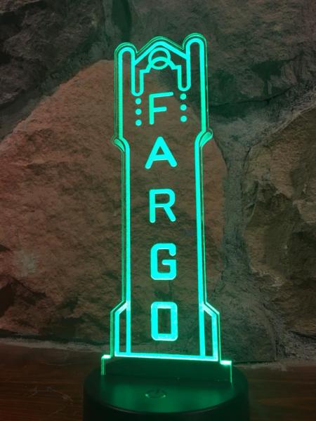 LED Light Base - Fargo Sign