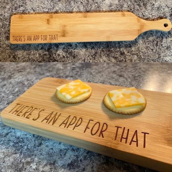 Long Bamboo Appetizer Board