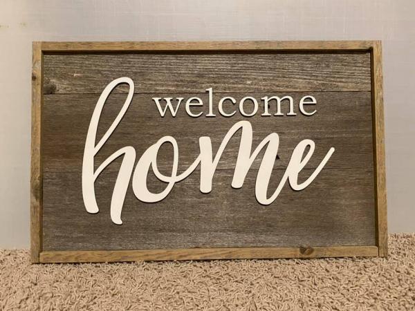 Wall Plaque - Welcome Home