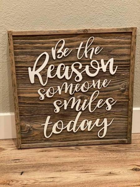 Wall Plaque - Reason Smile