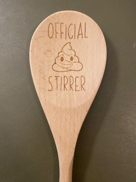 Wood Spoon - Official Stirrer