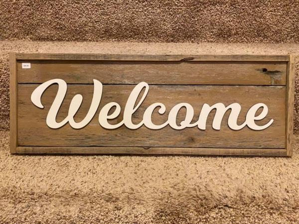 Wall Plaque - Welcome