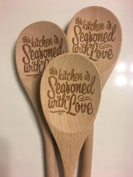 Wood Spoon - Kitchen Seasoned