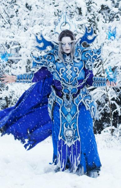 Coldflame Kael'Thas Project Ebon-Blade signed 11x17 Cosplay Print