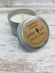 Caribbean Teakwood Scented Soy Candle (4oz)