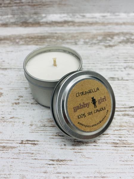 Citronella Scented Soy Candle (2oz) picture