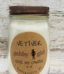 Vetiver Scented Soy Candle (12oz Jar)