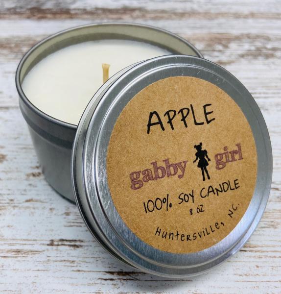 Apple Scented Soy Candle (8oz) picture