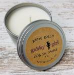 White Birch Scented Soy Candle (8oz)